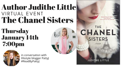 Author Judithe Little: The Chanel Sisters Virtual Author Book Event @ Virtual Event hosted by Barrington Books